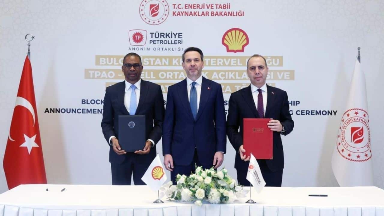 TPAO ve Shell, Bulgaristan Khan Tervel Sahasında Arama Ortaklığı Anlaşması İmzaladı