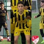 Genç Serdivanspor futbolcuları milli takım hazırlıklarında antrenman yapıyor.