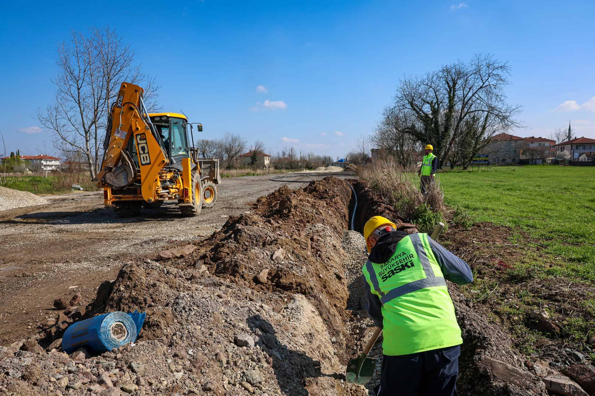 Hanlı Mahallesi’nde 5 Bin Metrelik İçme Suyu Hattı ile Modern Altyapı Çalışmaları Hızla Sürüyor