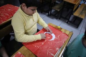 Büyükşehir Belediyesi'nden Mehmet Akif Ersoy İlkokulu'nda Anlamlı İstiklal Marşı Programı