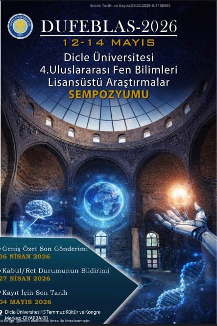 Dicle Üniversitesi’nde Fen Bilimleri Lisansüstü Araştırma Sempozyumu 2026’da Yapılacak