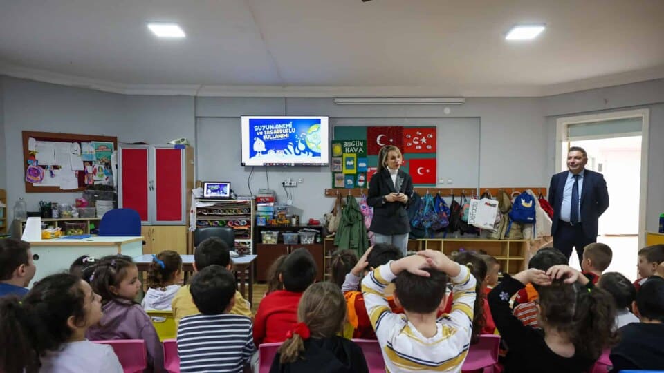 Ferizli İhsan Eratik Anaokulu'nda Miniklere Suyun Önemi ve Tasarruf Yöntemleri Anlatıldı