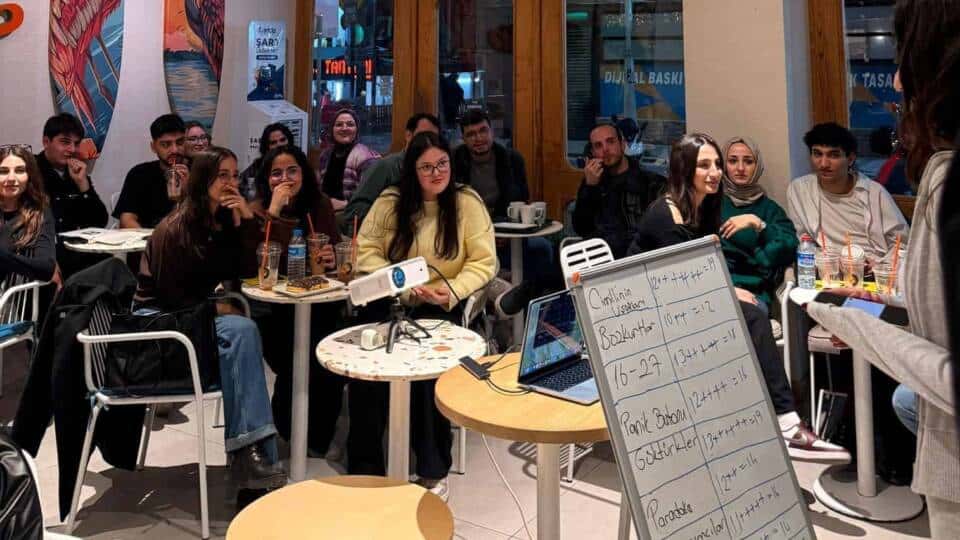 Sıfırdan Zirveye Girişimcilik Kulübü'nde Quiz Night 2 ile Rekabet ve Eğlence Bir Arada Yaşandı