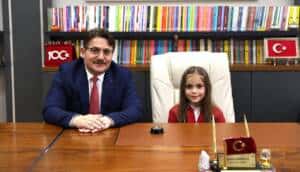 Adapazarı Osmanbey İlkokulu’ndan 23 Nisan’da İl Millî Eğitim Müdürlüğüne Anlamlı Ziyaret