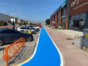 Sakarya Erenler’de Bisiklet Yollarında Bakım ve Görünürlük Çalışmaları Yapıldı