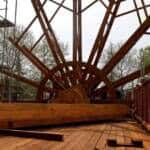 Aziz Duran Parkı’ndaki Tarihi Çark ve Yel Değirmeni Aslına Uygun Yenileniyor