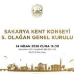 Sakarya Kent Konseyi'nin 5. Genel Kurulu 24 Nisan'da Meclis Salonu'nda Yapılacak