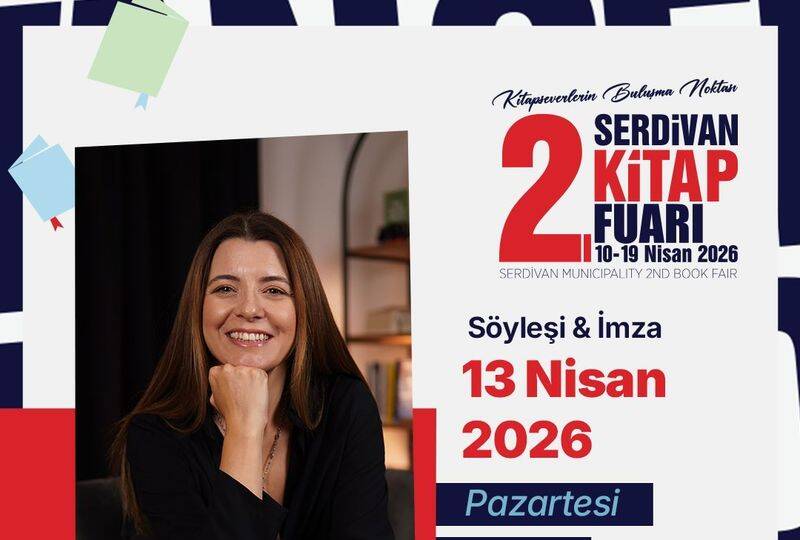 Serdivan Kitap Fuarı’nda 16 Nisan’da Yazar Söyleşileri ve Etkinlikler Kitapseverlerle Buluşuyor
